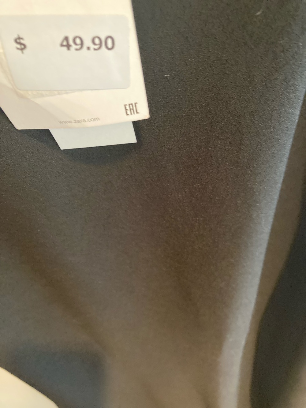 Zara Black V-Neck Slip Maxi dress. NWT - Picture 4 of 9